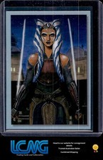 Topps Star Wars Galaxy Refractor Card Ahsoka Tano's New Path Art Card