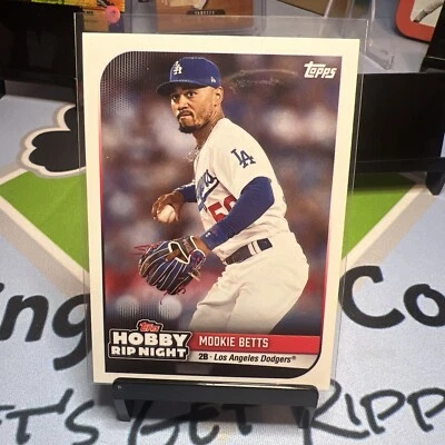 2024 Topps Hobby Rip Night Mookie Betts - Los Angeles Dodgers - Image 1 of 2