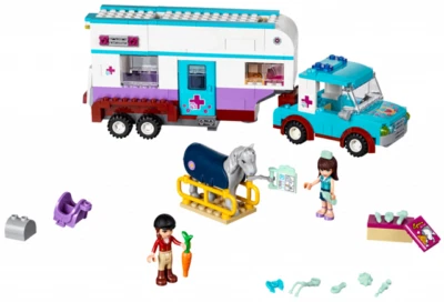 LEGO Friends #41125  "Horse Vet Trailer " - 100%  Complete with Manual - Image 1 of 4