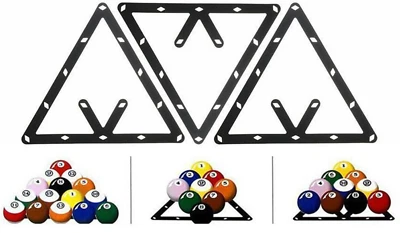 BUDGET BILLIARDS SUPPLY (3 sheet) Invisible Ball Rack for 8, 9 & 10 Ball - Similar to Magic Ball Rack