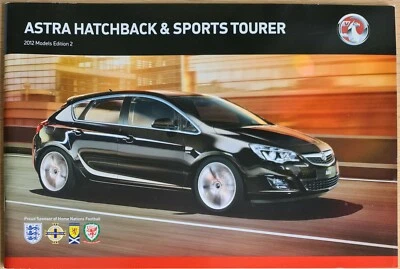 Vauxhall Astra 55 Page Sales Brochure.  2012 Ed 2 - Image 1 of 4