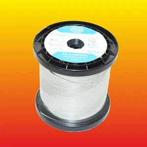 LOTE DE ALAMBRE PLANO DE RESISTENCIA KANTHAL (1,5 x 0,09) mm = 10 m 32,81 pies 10,8 Ω/m 3,29 Ω/ft - Imagen 1 de 2
