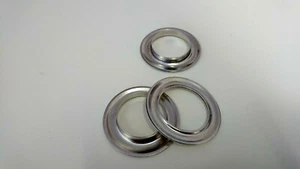 Ojales de latón pesado para ojales y lavadoras de cortina (40 mm × 62 mm) (10 juegos de bolsa), - Imagen 1 de 2