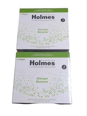 2x Holmes HAPF360 Eliminación de alérgenos Verdadero Filtro HEPA J - Compatible con HAP360 Foto 1 de 4