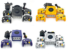 Nintendo Gamecube Console NGC Console+ UP to 4 Controllers + Wires Choose Color