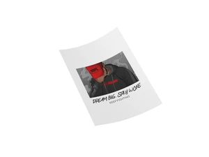 Dream Big Urban Retro Style DTF Transfer 9" Vintage-Inspired Design - Picture 1 of 4