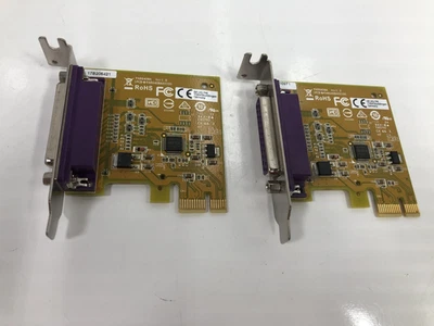 (Lot of 2)HP Parallel PCIe X1 Port Card 801549-001 797601-001 - Image 1 of 3