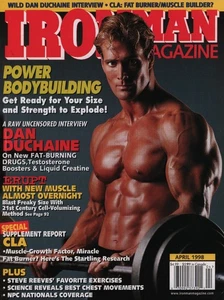Ironman magazine 04/1998 Mike O’Hearn Lena Johannesen Sherry Goggin STEVE REEVES - Imagen 1 de 8