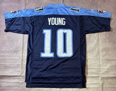 Tennessee Titans Vince Young NFL Jersey Reebok Stitched Men’s Sz Large Football - Image 1 of 4
