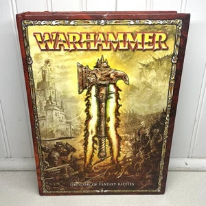 WARHAMMER Rulebook Eighth 8th Edition Hardcover Book Fantasy Battles Good - Picture 1 of 6