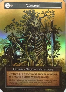 Unravel Foil - Sorcery: Contested Realm Beta - Picture 1 of 1