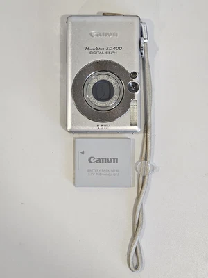 佳能 PowerShot SD400 数码 ELPH 相机 带电池 - 阅读说明 — 第 1/4 张图片