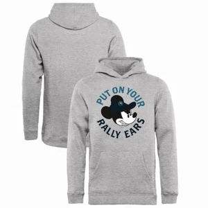 NEW Disney Fanatics Baseball Minnesota Timberwolves Mickey MLB Pullover Hoodie L - Picture 1 of 10