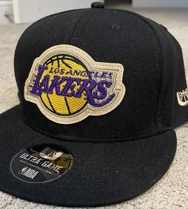 Los Angeles Lakers NBA Ultra Game VGMF500S Black Snapback Cap Hat - Picture 1 of 5