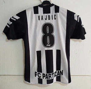 Maglia FK Partizan maglia calcio abito VAJDIĆ #8 NAAI più vecchia n.54 home soccer - Foto 1 di 24