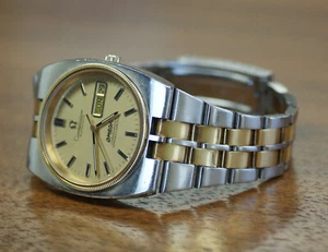 OMEGA Constellation 18K Gold & Steel Two Tone Automatic 168.0054 Cal. 1021 Vtg - Picture 1 of 18