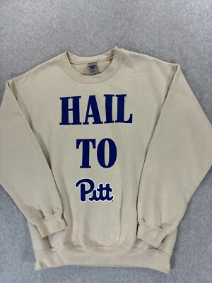 Sudadera Pitt Panthers HAIL TO PITT Campus Crew (mediana para hombre) tostada Foto 1 de 4