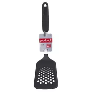 Bradshaw International 262608 High Temperature Slotted Nylon Spoon Black - Picture 1 of 1