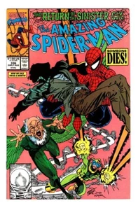 AMAZING SPIDER-MAN 336 (VF+ 8.5) RETURN of SINISTER SIX / DEATH NATHAN LUBENSKY* - Picture 1 of 2