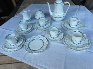 Royal Limoges Provence 6 Personen Kaffeeservice edles Porzellan komplett - Bild 1 von 6