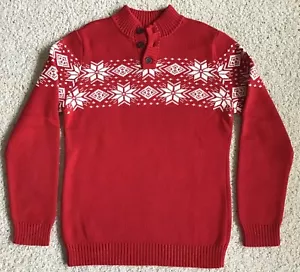 Lands’ End Boy’s Mock Neck Pullover Sweater - Size XL (18-20) - Picture 1 of 3