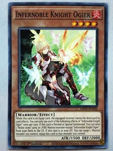 Yugioh 2021 Tin of Ancient Battles Infernoble Knight Ogier NM/M - Picture 1 of 1