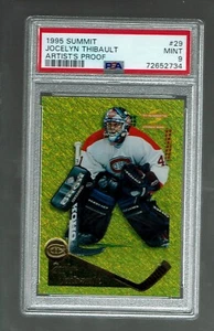 1995-96. Summit. Artist's Proof Jocelyn Thibault. # 29. PSA 9. - Picture 1 of 2