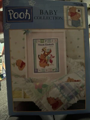 Leisure Arts Winnie The Pooh Baby Collection Cross Stitch Pattern Booklet - Image 1 of 4