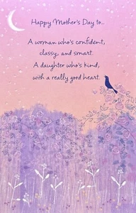 Heartfelt HAPPY MOTHER'S DAY Card FOR DAUGHTER by American Greetings + Envelope - Picture 1 of 5