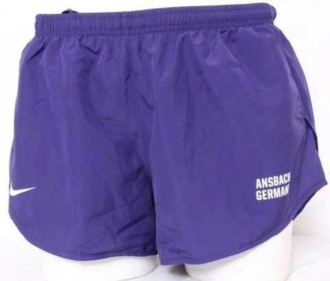 NEW United States Army Ansbach Germany Nike Mod Tempo Purple Shorts Women's M Cover