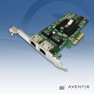 Intel HP NC360T Low Profile PRO1000 Dual Port Server NIC PCI-e GB Card 41265-001 - Picture 1 of 1