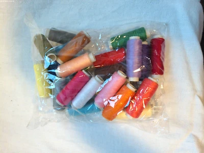 Thread Assorted Colors Lot of 24 - Image 1 of 2