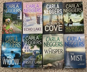 Lot of 8 CARLA NEGGERS Paperback Books - Picture 1 of 4