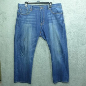 Pantalones de mezclilla rectos vintage Lucky Brand para hombre talla 36 x 30 363 - Imagen 1 de 13