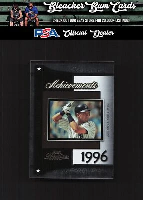 Playoff Prestige A-7 2004 Derek Jeter logros Foto 1 de 2