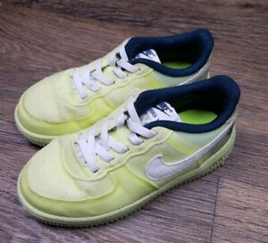 Nike Air Force 1 Crater LT Lemon Twist Sneaker Shoes DH4341-700 Boys 10C
