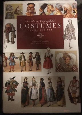 The Historical Encyclopedia of Costumes by Albert Racinet hardback/dj 1997 - Image 1 of 4