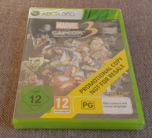 Microsoft Xbox 360 Game Marvel vs Capcom 3 Fate of Two Worlds Promo Version New - Picture 1 of 3