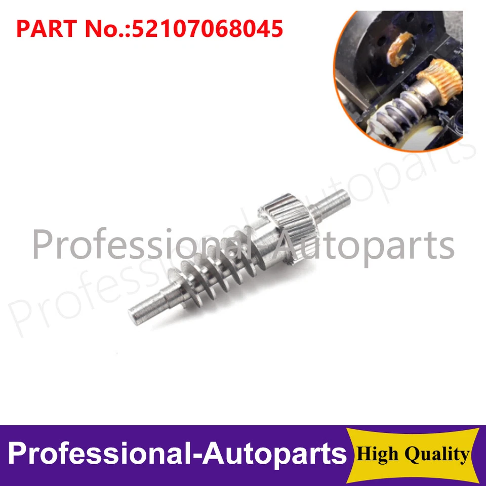 52107068045 Kit de engranajes metálicos de reparación de actuador de soporte de muslo de asiento para BMW 530i 540i  Foto 1 de 4