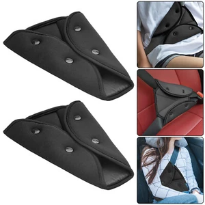 Seat Belt Adjuster Car Seatbelt Clip Strap Pad Harness Cover Boy Girl Adult - Picture 1 of 7