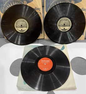 🔥Lot 3 LOUIS ARMSTRONG🔥rArE ‘49, ‘55 10” homerecording discs⭐️LISTEN! - Imagen 1 de 12