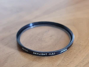 Olympus 49mm Skylight 1A Filter - Japan - M2320 - Picture 1 of 2