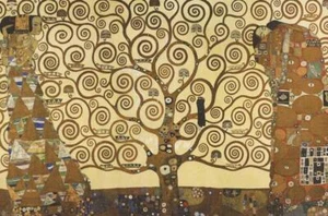 Tree Of Life by Gustav Klimt Poster Large 24"X36" Symbolism Art Print Decor New - Picture 1 of 2