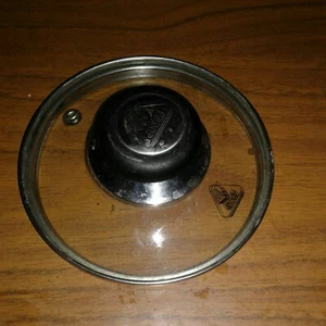 JUDGE STAINLESS STEEL AND GLASS POT COVER 14 cm/ 5.5' (USED) - Picture 1 of 3