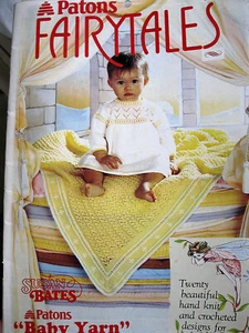 Susan Bates 17305 baby FAIRYTALES 1986 52pg pattern booklet 20 designs Patons - Picture 1 of 7