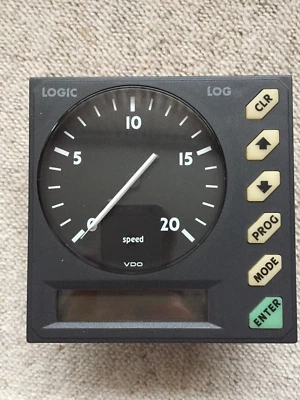 VDO LOGIC SUMLOG   Knotenmesser Logge Geschwindigkeitsmesser - Bild 1 von 2