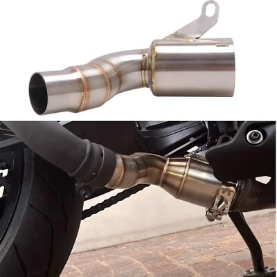 Mid Exhaust Pipe Slip On Modified for Duke 390 RC390 Adventure 390 250 2021-2023 Foto 1 de 4