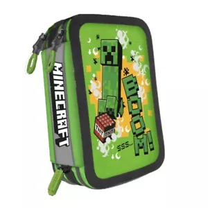 ASTUCCIO 3 ZIP CON CORREDO JOLLY MINECRAFT - Foto 1 di 6