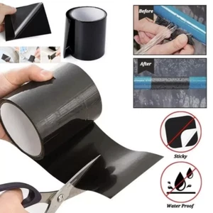 Super Strong Waterproof Tape Rubber Seal Stop Leaks Adhesive Silicone Tape UK - Picture 1 of 29