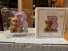 Precious Moments Alphabet Letter B Teddy Bear Figurine Share The Gift Of Love